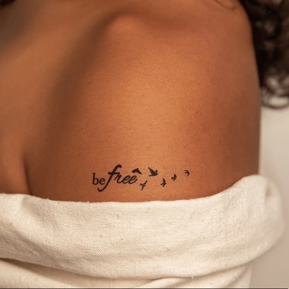 Conscious Ink Temporary Manifestation Tattoos 4 packs Love Yourself Be Free - Picture 12 of 13
